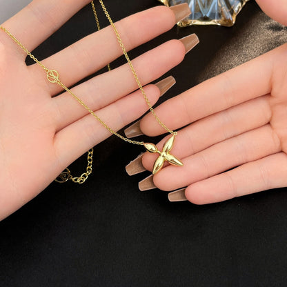 [Max Jewelry ]LOUISETTE GOLD NECKLACE