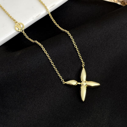 [Max Jewelry ]LOUISETTE GOLD NECKLACE