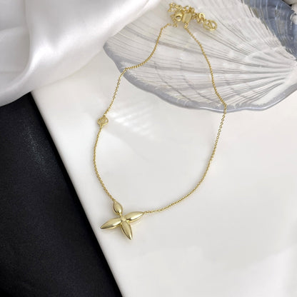 [Max Jewelry ]LOUISETTE GOLD NECKLACE
