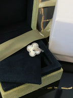 [Plus&Max]CLOVER SILVER RING
