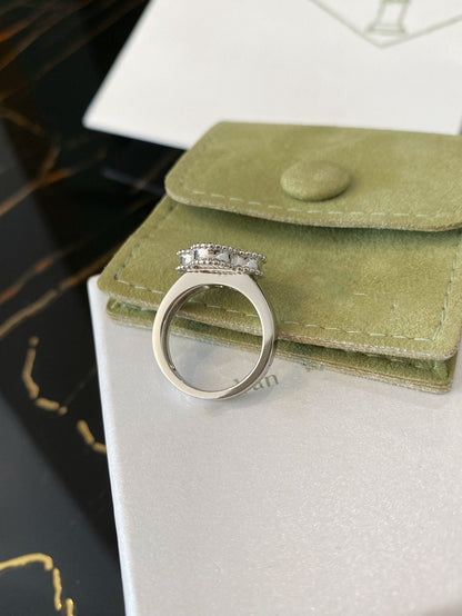 [Max Jewelry ]CLOVER SILVER RING