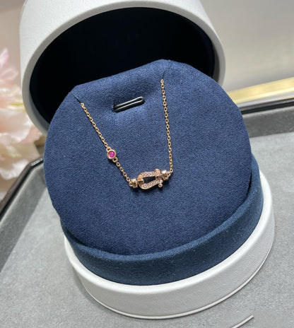 [Max Jewelry ]FORCE 10 DIAMOND CHAIN LINK PINK GOLD BRACELET