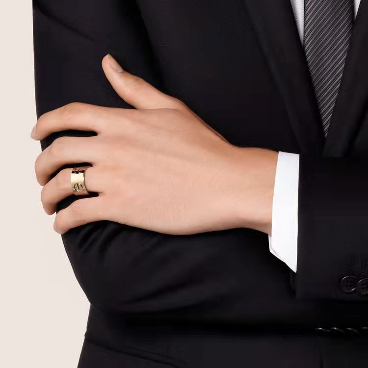 [Max Jewelry ]LOVE 11MM LARGE RING