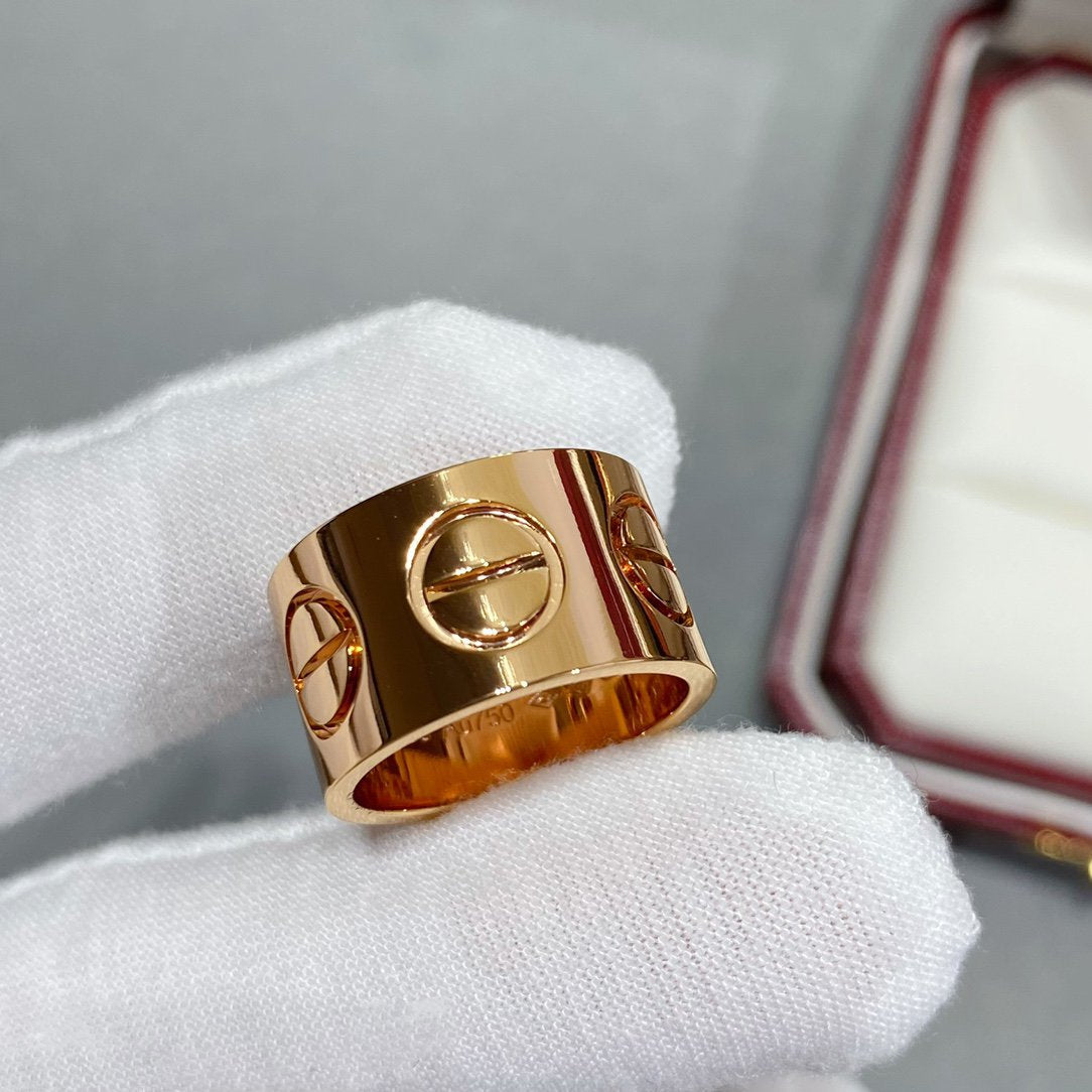 [Max Jewelry ]LOVE 11MM LARGE RING