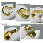 [Plus&Max]LOVE 5.5MM 1 DIAMOND EARRINGS