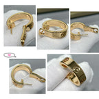 [Plus&Max]LOVE 5.5MM EARRINGS