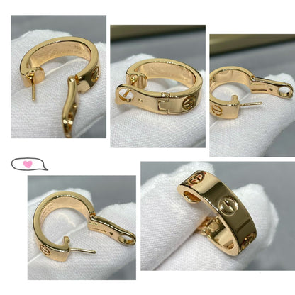 [Max Jewelry ]LOVE 5.5MM EARRINGS