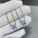 [Plus&Max]MINI POP H NECKLACE