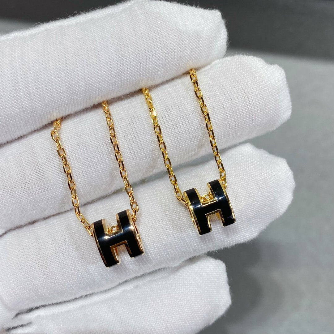 [Max Jewelry ]MINI POP H NECKLACE