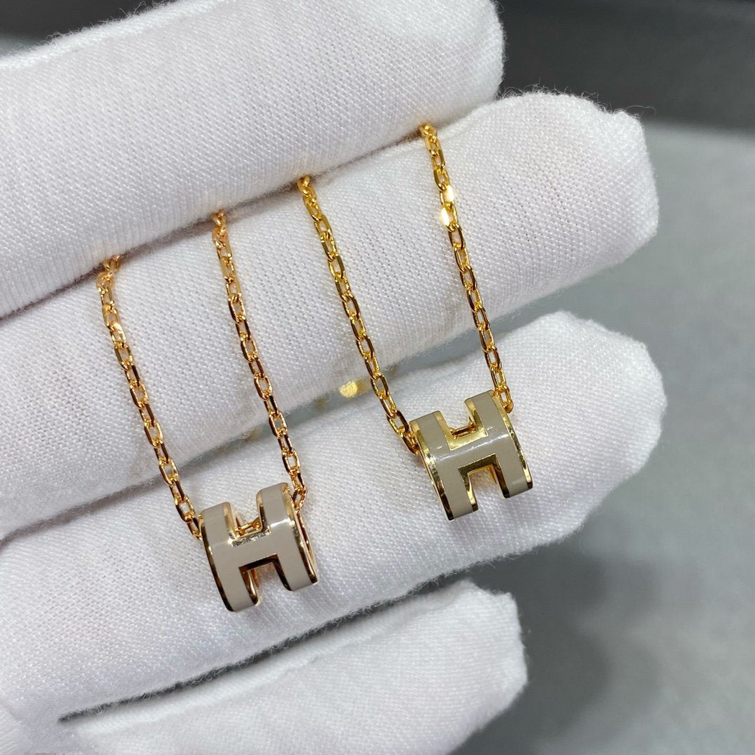 [Max Jewelry ]MINI POP H NECKLACE