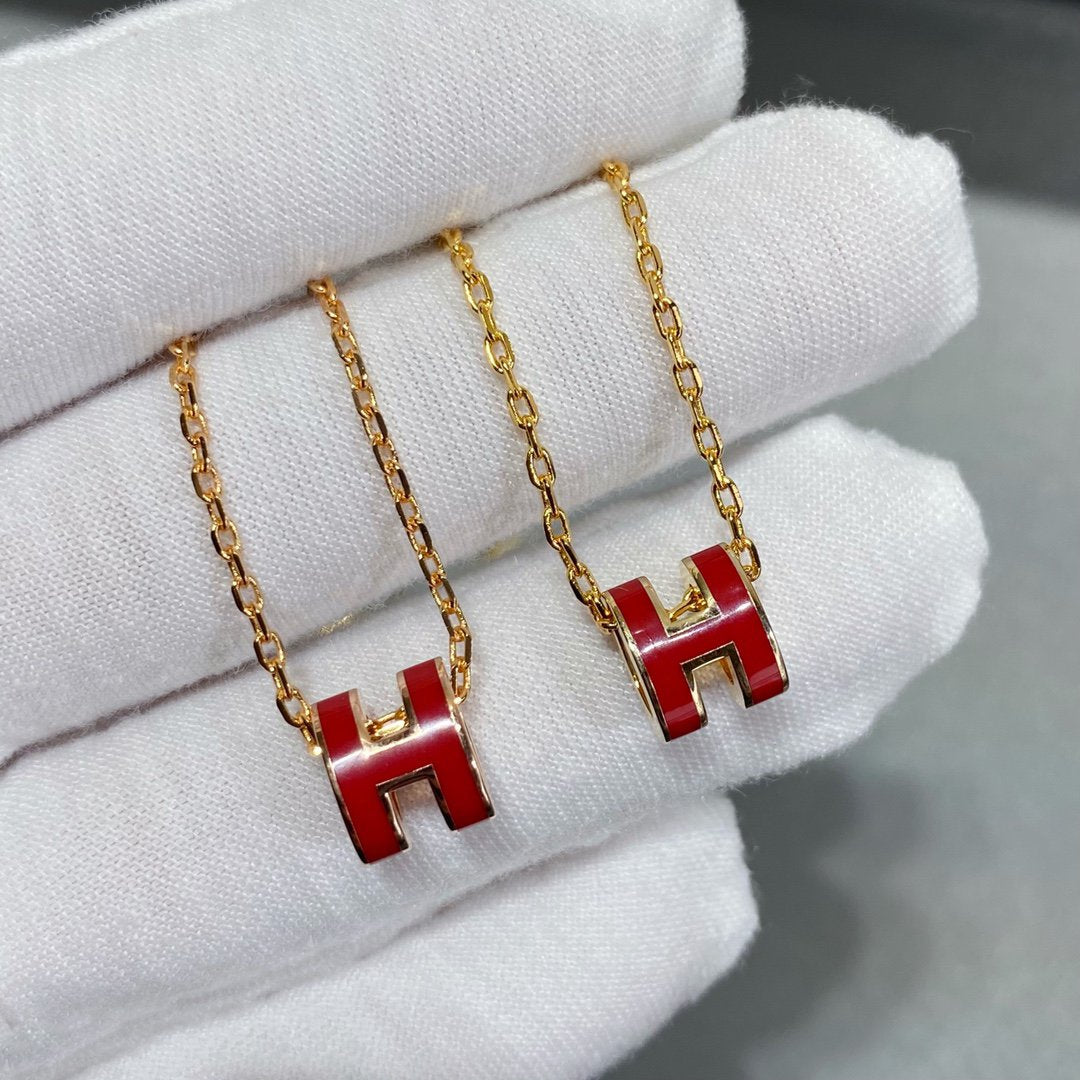 [Max Jewelry ]MINI POP H NECKLACE