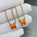 [Plus&Max]MINI POP H NECKLACE