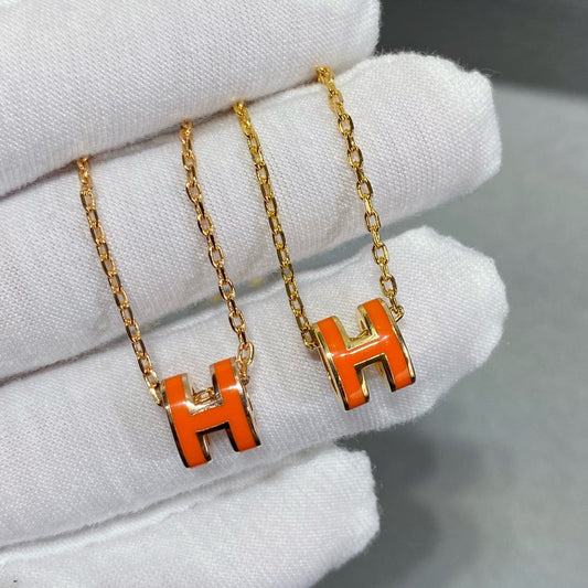 [Max Jewelry ]MINI POP H NECKLACE