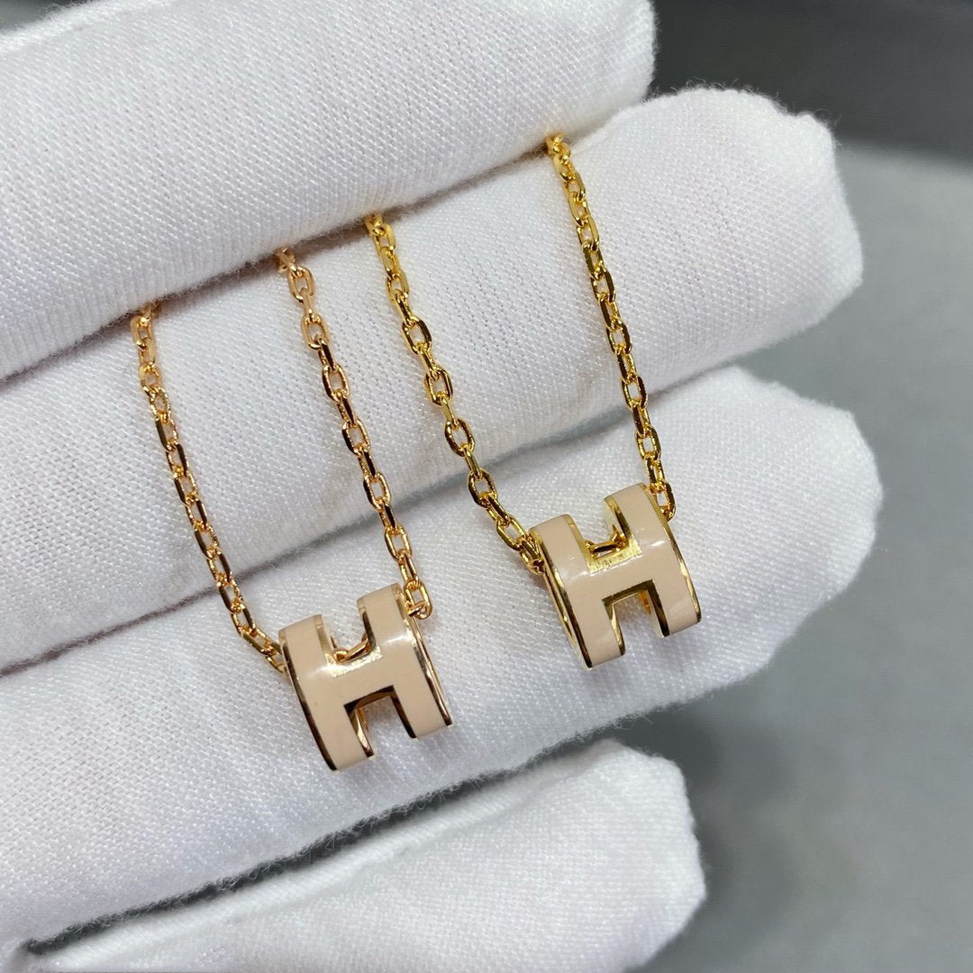 [Max Jewelry ]MINI POP H NECKLACE