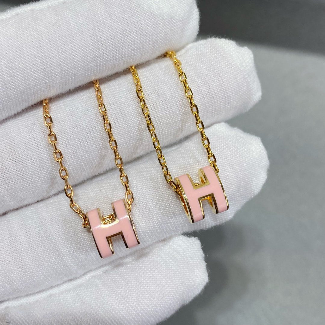 [Max Jewelry ]MINI POP H NECKLACE