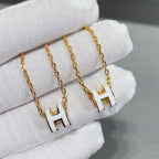 [Plus&Max]MINI POP H NECKLACE