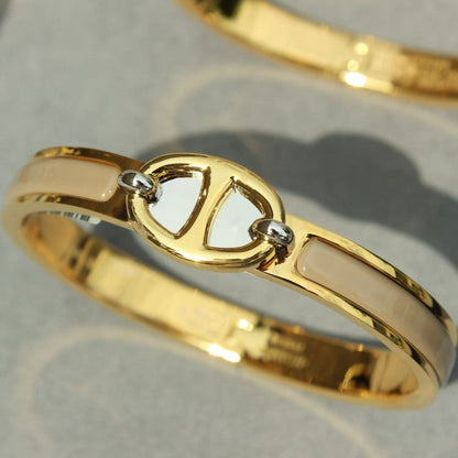 [Max Jewelry ]CLIC CHAINE GOLD BRACELET