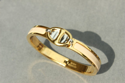 [Max Jewelry ]CLIC CHAINE GOLD BRACELET