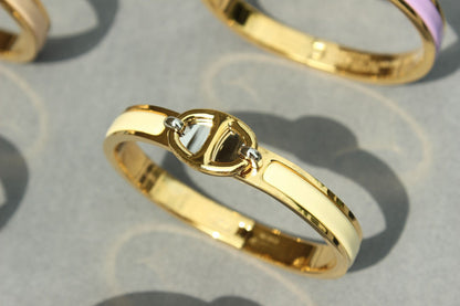 [Max Jewelry ]CLIC CHAINE GOLD BRACELET