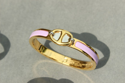 [Max Jewelry ]CLIC CHAINE GOLD BRACELET