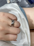 [Plus&Max]LIENS EVIDENCE DIAOMOND RING
