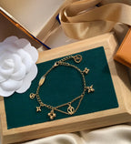[Plus&Max]BLOOMING PINK GOLD MOP BRACELET