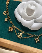 [Plus&Max]BLOOMING PINK GOLD MOP BRACELET