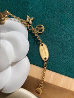 [Plus&Max]BLOOMING PINK GOLD MOP BRACELET