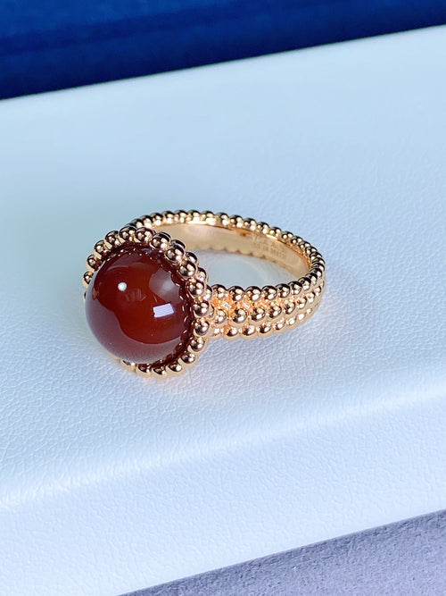[Plus&Max]PERLEE COULEURS ROSE GOLD RING
