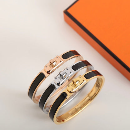 [Max Jewelry ]HM KELLY BLACK BRACELET
