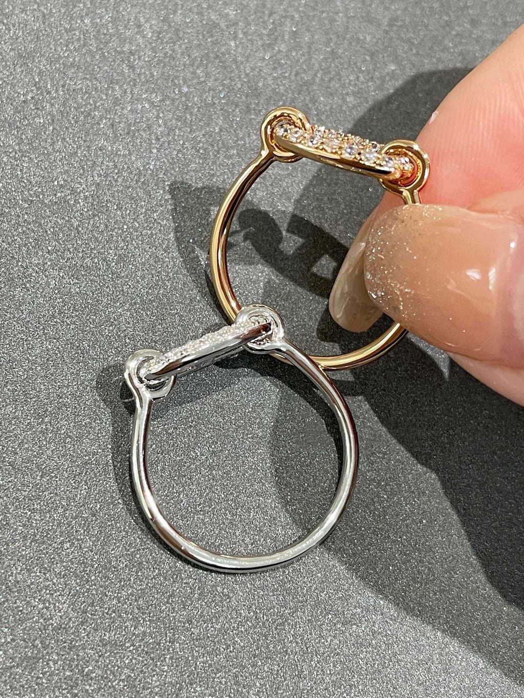 [Plus&Max]RONDE SMALL DIAMOND RING