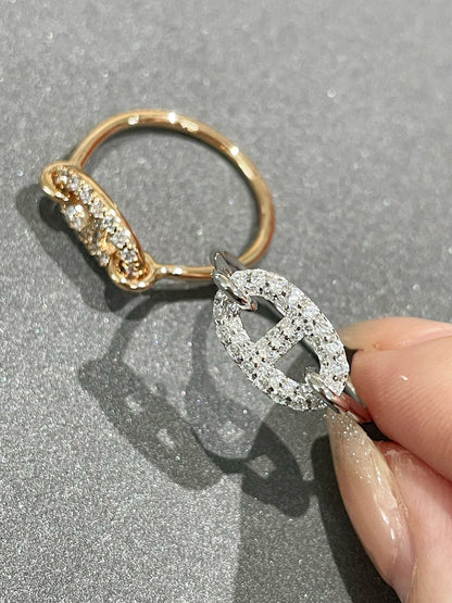 [Max Jewelry ]RONDE SMALL DIAMOND RING