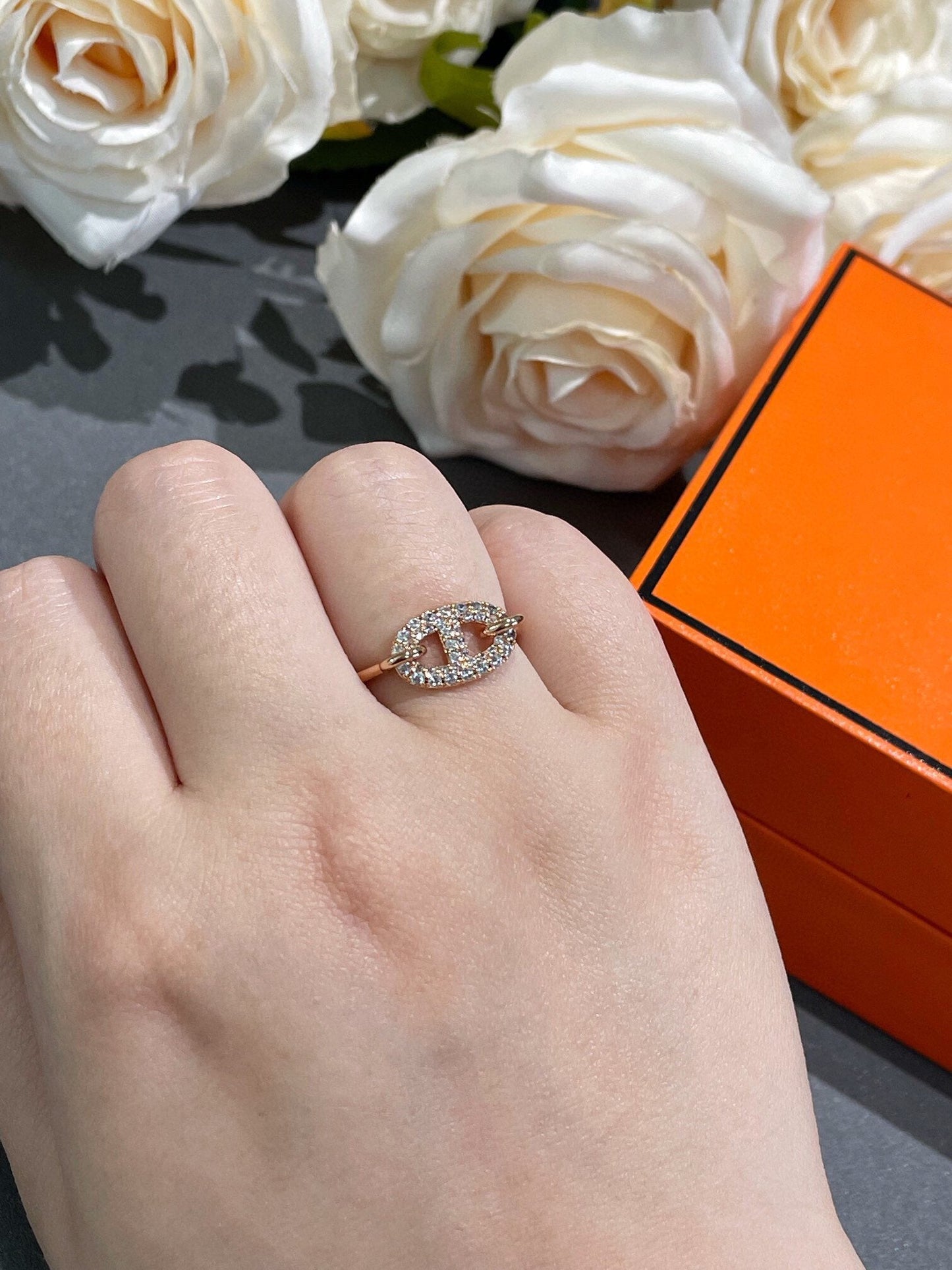 [Max Jewelry ]RONDE SMALL DIAMOND RING