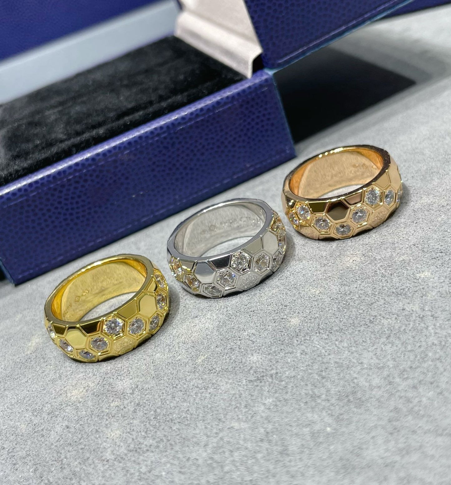 [Max Jewelry ]BEE LOVE DIAMOND LARGE RING