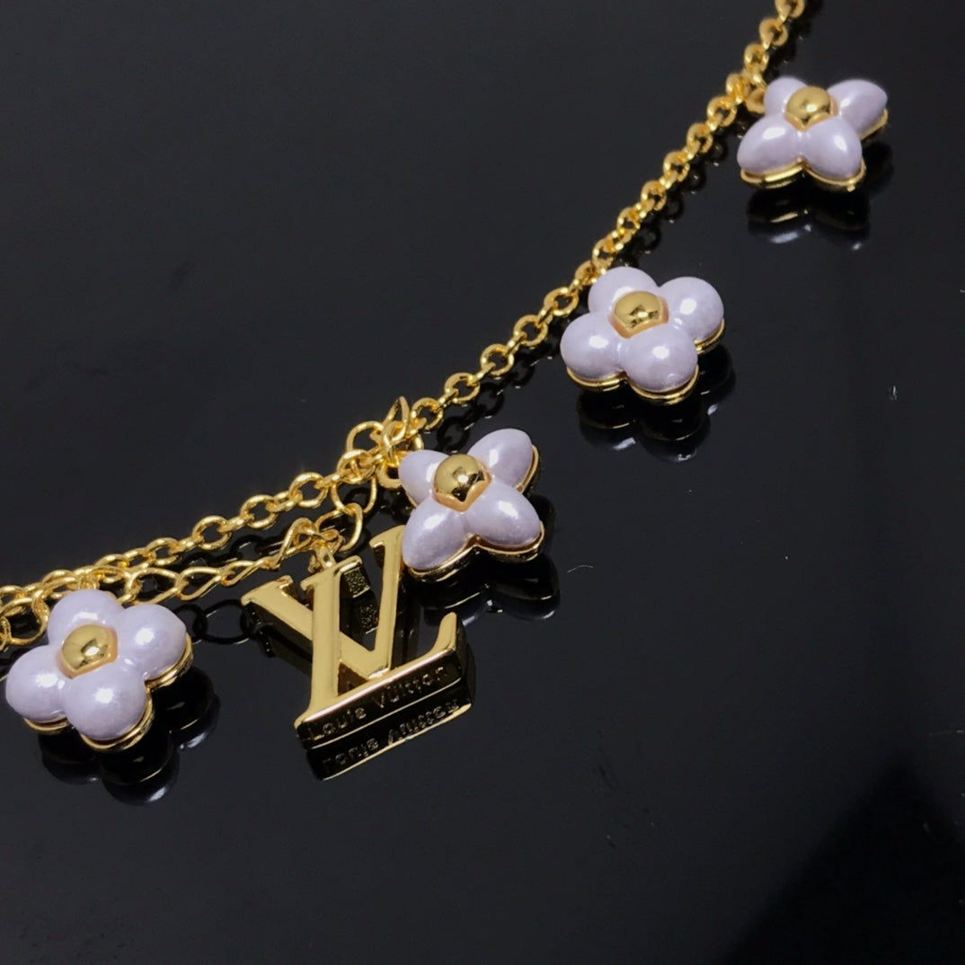 [Max Jewelry ]LOGO 6 MOTIF STAR AND SUN GOLD BRACELET