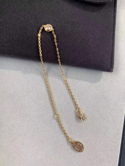 [Max Jewelry ]DAMOUR DIAMOND LINK BRACELET