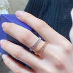 [Plus&Max]BEE LOVE DIAMOND PAVED SMALL RING