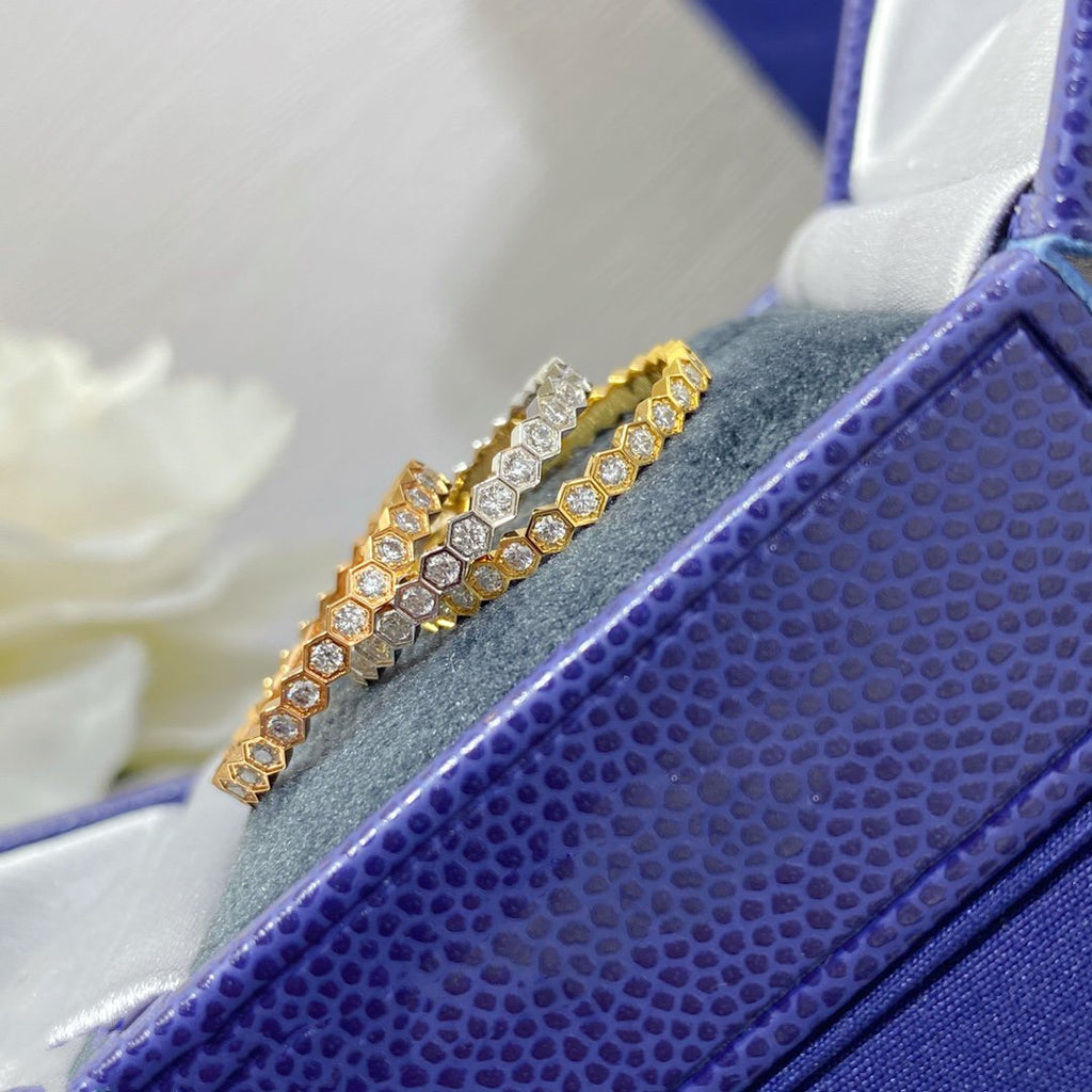 [Plus&Max]BEE LOVE DIAMOND PAVED SMALL RING