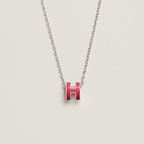 [Plus&Max]H NECKLACE PINK