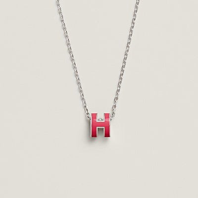 [Max Jewelry ]H NECKLACE PINK