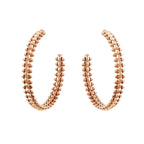 [Plus&Max]CLASH LARGE HOOP EARRINGS