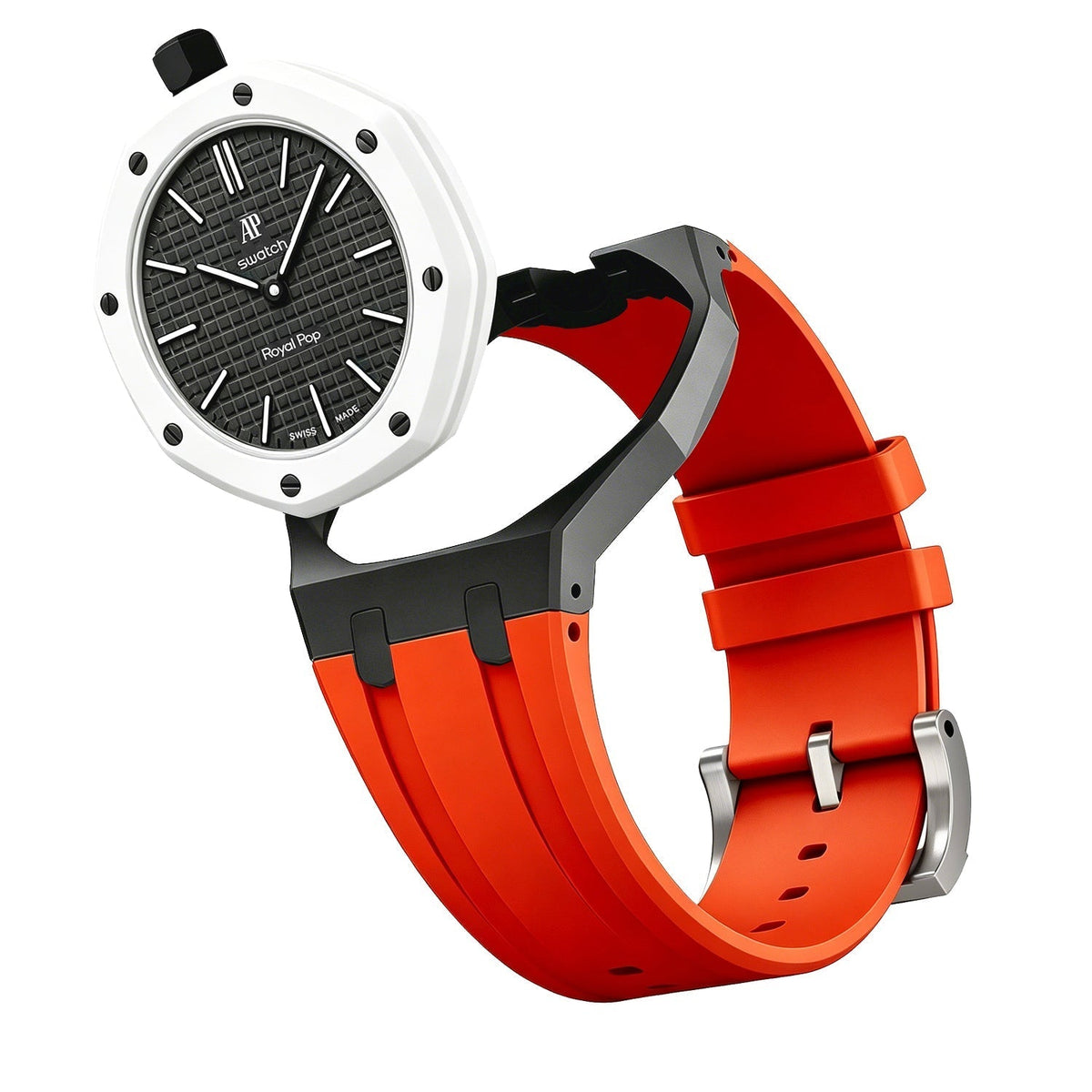 [Plus&Max]Royal Oak Pop Exclusive Bioceramic Case & Silicone Strap Mix Color