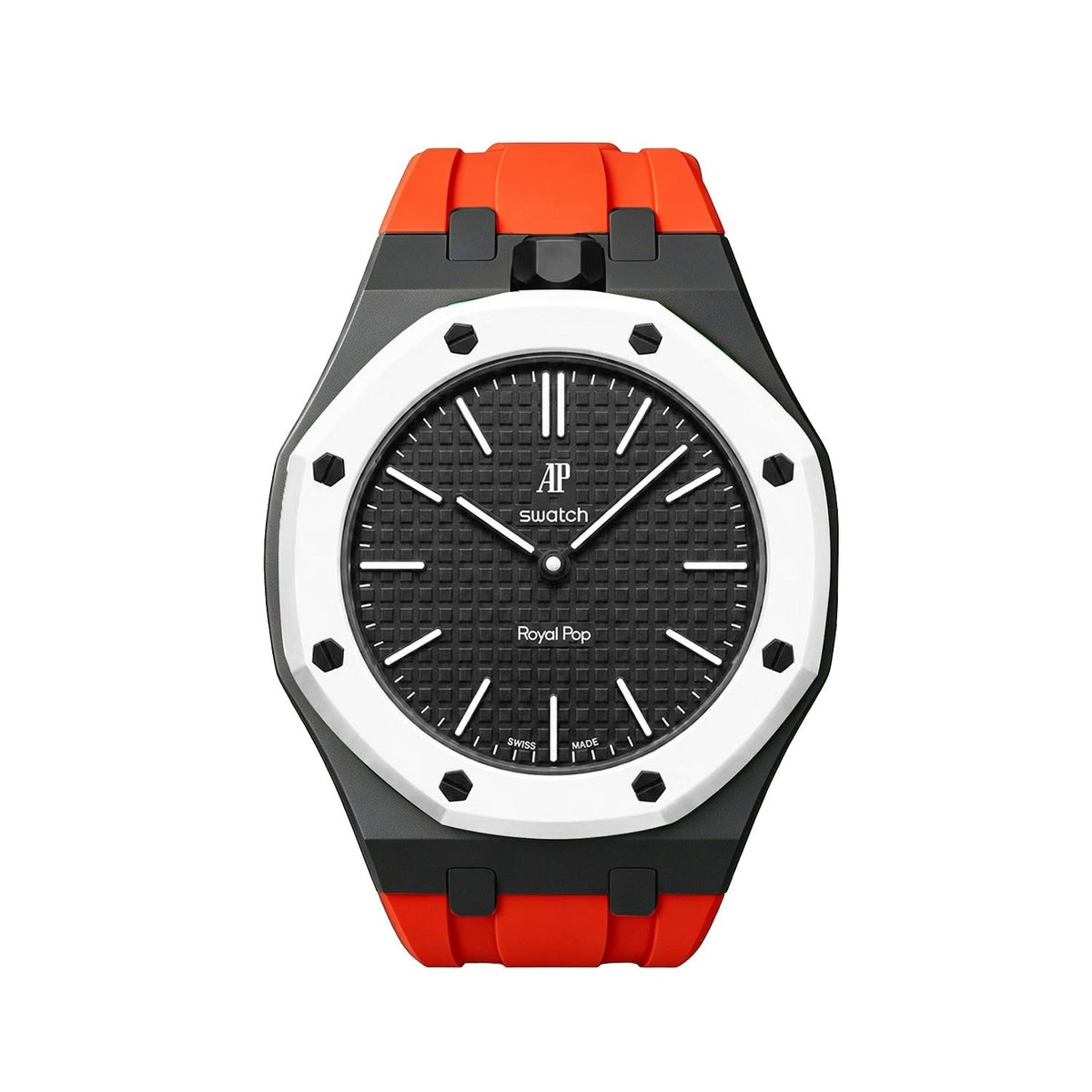 [Plus&Max]Royal Oak Pop Exclusive Bioceramic Case & Silicone Strap Mix Color