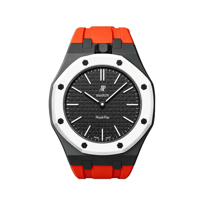 [Plus&Max]Royal Oak Pop Exclusive Bioceramic Case & Silicone Strap Mix Color