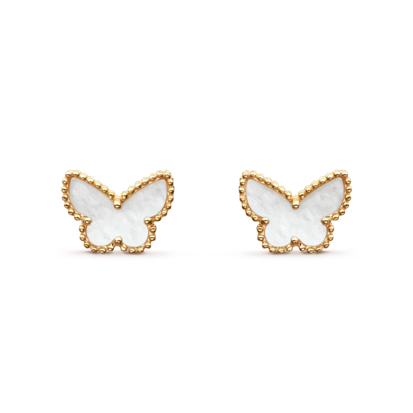 [Max Jewelry ]SWEET BUTTERFLY MOP EARSTUDS