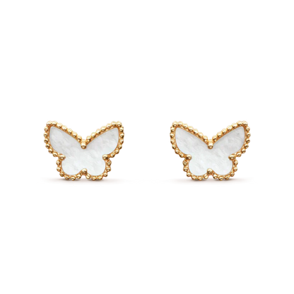 [Max Jewelry ]SWEET BUTTERFLY MOP EARSTUDS