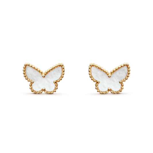 [Max Jewelry ]SWEET BUTTERFLY MOP EARSTUDS