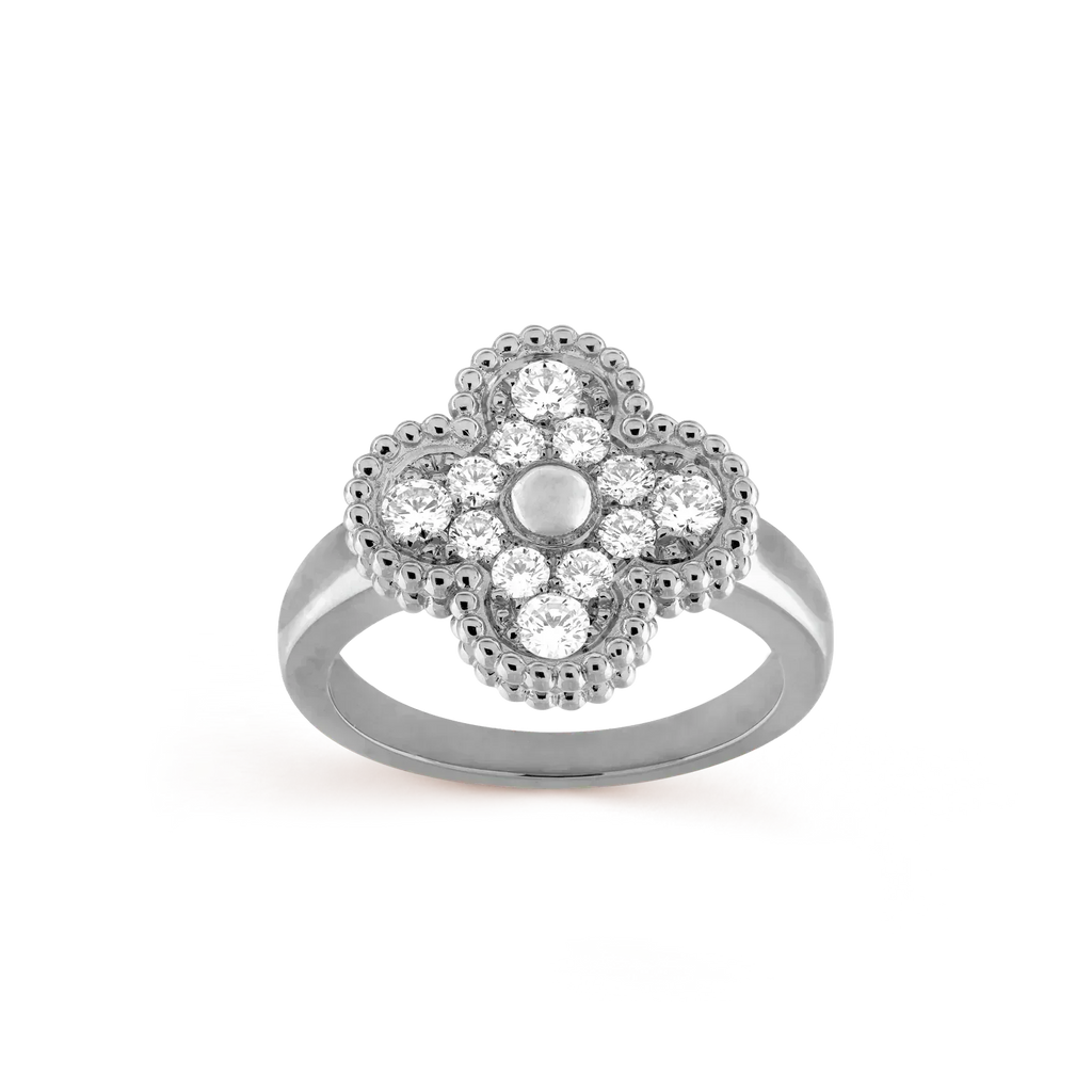 [Plus&Max]CLOVER DIAMOND RING