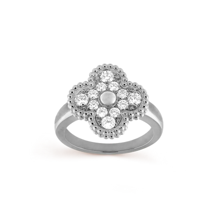 [Max Jewelry ]CLOVER DIAMOND RING