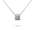 [Plus&Max]PERLEE PEDANT SIVLER DIAMOND NECKLACE
